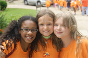 Girls at Kids Camp